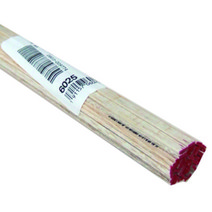 리틀핑거 미니어쳐 건축모형 목재 재료 6025 발사각재 1.5*4.8*910mm (36개)