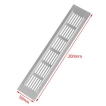 덕트 부자재 알루미늄 합금 에어 벤트 그릴 넓은 환기 시트 흰색 벽 천공 커버 웹 플레이트, 02 A2