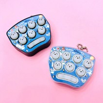추억의 가정용 미니 오락실 게임기 콘솔 휴대용 향수 게임 키 체인 비디오 선물, 05 E 1pcs Random color