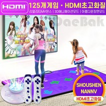 가정용체감형무선댄스매트 2인HDMITV러닝머신댄스머신, 1개, 리듬-PVC-11MM