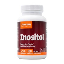 자로우 포뮬러스 이노시톨 750mg 미오이노시톨 영양제 1병 총 100개 알약, 1개, 100정