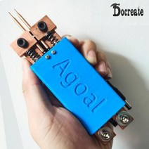 논가스용접기 Docreate 스폿 용접 펜 통합 스폿 용접기 18650 배터리 트리거, 없음