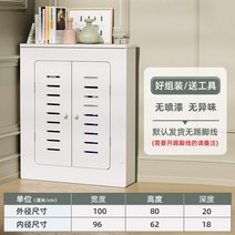 보일러분배기커버 라디에이터 가림막 물분리기 바닥난방 캐비닛 화장실 가림막 판관 장식 밸브 방수 구식 지열 난방기 온수기 계량기 배관 덮개, 외경【폭100 높이80 깊이20cm】양문