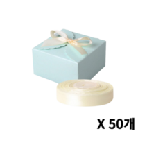 인디고 레이스 상자 50p + 공단리본 22m 세트, 01. 민트상자 50P + 리본 22M, 1개