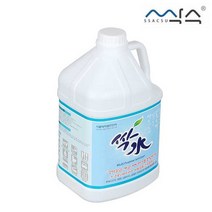 싹수 소독제 4L 리필용 FDA인증 식약처인증 무독성 소독액 살균 추천, 1개