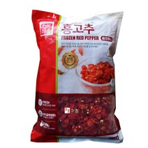 황보마을 냉동홍고추슬라이스(중국산)1kg황보마을, 냉동홍고추슬라이스(중국산)1kg/황보마을