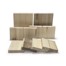 아이베란다 작은사이즈 목재 소품제작용 스트링아트 재료 집성목 합판 모음, 삼나무, 15T(두께)x200(폭)x250(길이)mm