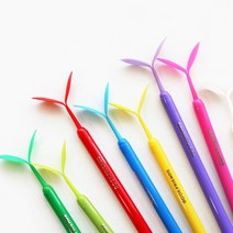 새싹 펜 베이직 볼펜 디자인펜 필기류, 라이트그린