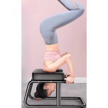 거꾸리 초보자용 요자동작 허리 의자 운동 가정용, 레드