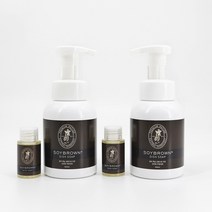 소이브라운 천연명품 주방세제 폼300ml x 2+ 캠핑용 25ml x 2 아기 젓병 세제겸용, 2개