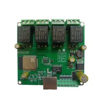 이더넷 릴레이 보드 네트워크 mqtt 홈 어시스턴트 domoticz modbus rs485 can 모듈 http 웹 tcp udp coap ip 감시 타이머, 4ch eth 와이파이 수