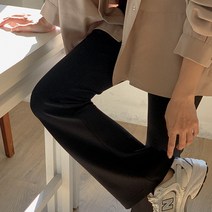[제작] [8천장 돌파] 찰떡스판 부츠컷 밴딩 팬츠 61422 빅사이즈 여성의류