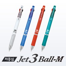 자바펜 Jet3 Ball-M 0.38mm 초저점도 제트3볼-M, 0.38Jet3Ball-M White