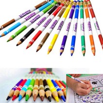 지워지는 색연필 12색 무지개색연필 엄마표미술놀이
