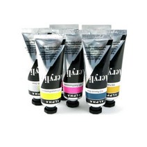 알파 전문가용 아크릴물감 50ml, 903(3) Perma. Yellow Light