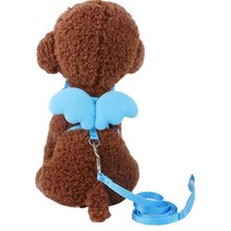강아지 논다 댕냥이 날개 하네스 6종 정품, 노랑S(소)