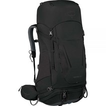 오스프리 남성용 케스트럴 68팩 백패킹 하이킹 등산 백팩 배낭 가방, Large / XL, Black