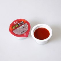 바로 양념 초장 120g 1BOX(60EA) 일회용 컵실러 컵소스 배달용 여행용 초고추장 회초장 회덮밥, 1개