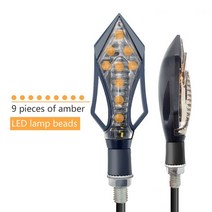 LED 오토바이 방향 지시등 SYMNH T mio cruisym 125 ABS xs 알로 심포니 SB300 sym jet 14 50cc T1, 01 2 Pieces