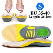 발뒤꿈치 신발패드 구두 운동화 보호 쿠션 패드 깔창Premium orthotic gel insoles orthopedic flat foot health sole pad for
