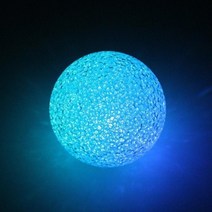 흰색 LED 공 무드등 3D 입체 힐링 조명 인테리어 효과 소형 7색 볼 은은한 채색 빛 소품 휴대가능 소장 장식 수집 취침 수면 수유등 집 하우스 꾸미기 전시 어린이 행사 선물