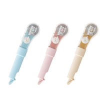 PLUS 수정테이프 WH-1905 화이퍼 PL 펜타입 수정용, 블루