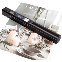 북스캐너 셀프 비파괴 전공 책 북 pdf 스캔휴대용 스캐너 iSCAN 900 DPI A4 문서 비즈니스 사진 그림 영, 한개옵션0