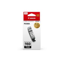 잉크(PGI-980PGBK 검정) 캐논 복합기 무한잉크 복사기 사무용품 카트리지 정품잉크, 1