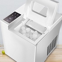 제빙기 아이스메이커 얼음제조 미니 자동 전기 제빙기 상업 가정용 작은 우유 차 가게 데스크탑 수동 원, 한개옵션0