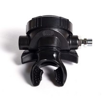 스노쿨링 스킨스쿠버Diving Snorkeling Equipment Pressure Reducer Scuba 2Nd Stage Regulator Underwater, 02 black