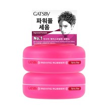 갸스비 무빙러버 스파이키엣지 헤어왁스, 80g, 2개