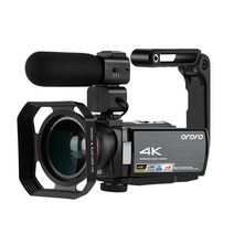 캠코더 4k 전문가용 블로거 ordro ae8 ir 야간 투시경 wifi 풀 HD, 묶다