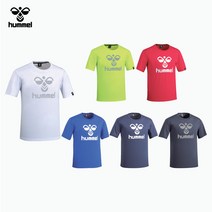 정품 험멜 국내생산 HM-725 친환경 로고 반팔티(6가지색상)