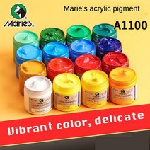 만들기키트 방과후수업 키링만들기 미술물감 Maries A1100 아크릴 페인트 100ml, 798