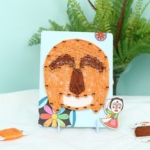 부영종합문구 MDF DIY 스트링아트 우드액자 만들기 하회탈