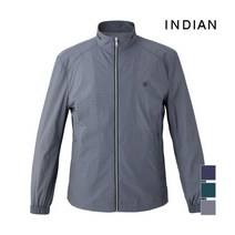 인디안 INDIAN 원착 펀칭 배색 점퍼_MITCLVM3201