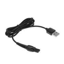 usb 충전 플러그 케이블 hq8505 전원 코드 충전기 전기 어댑터 필립스 면도기 7120 7140 7160 7165 7141 7240 (US+돼지코 추천 EU 작음)