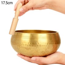 씽잉볼 명상 힐링 차임 치유 그릇 싱잉볼 nepal handmade tibet 16, 17.5cm