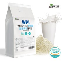 WPI 퓨어웨이 분리유청단백질 분말 500g 1팩+스푼증정