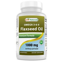 Best Naturals 베스트 네츄럴스 아마씨유 오메가369 240소프트젤