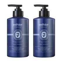 애경 에스따르 아로마틱 오일케어 헤어 앤 스칼프 쿨 샴푸 500ml 탈모샴푸, 2개