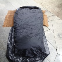미군침낭 인터미디어 야전 군용 슬리핑시스템야전침낭 라미네이트 소재, 1팩, 중고  특 A급 침낭