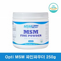 옵티 MSM 파우더 카라헬스 opti MSM 식이유황 가루 식용유황 250g