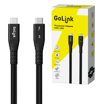 고링크 썬더볼트3 패시브 100W C타입 호환 케이블, 2m
