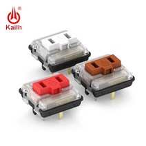 기계식 키보드 키캡 Kailh 로우 프로파일 스위치 1350 초콜릿 키보드 스위치 흰색, 빨간 스위치