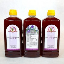 청운당농산 지리산 도라지즙 발효액 3병 도라지청 진액 액기스, 900ml