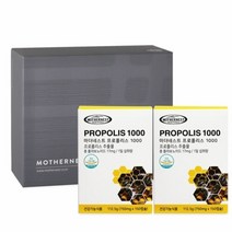 마더네스트 호주 프리미엄 프로폴리스 1000 150캡슐 2개입 선물세트 10개월분, 단품