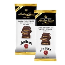 다크 초콜릿 짐빔 Anthon Berg 90g 2개