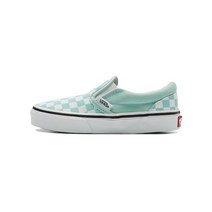[국내정식매장] 반스 키즈 운동화 VANS KIDS 클래식 슬립온 - (체커보드) 캐널 블루 UY Classic Slip-On VN0A5KXMH7O1