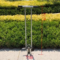 모종 천공기 구멍파기 심기 이식기 심는기구 심기 비닐제거 파종기 농기구, 75구경 더블파이프[아연도금관]개